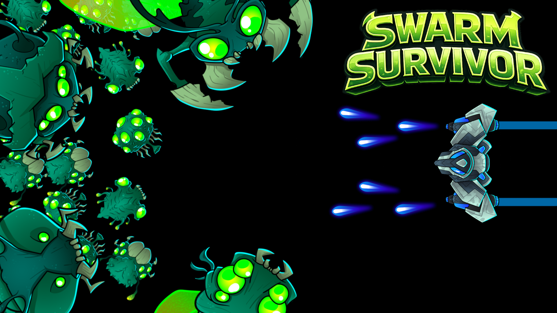 Swarm Survivor - Survive endless waves in this action roguelite.